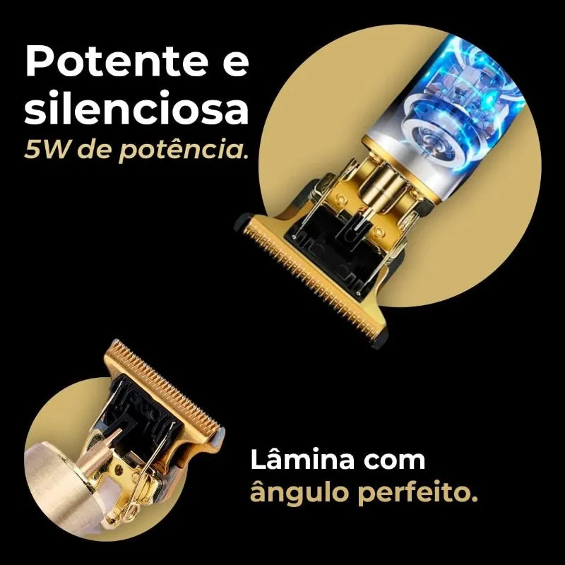 Máquina De Cortar Cabelo Acabamento Profissional - Sem Fio