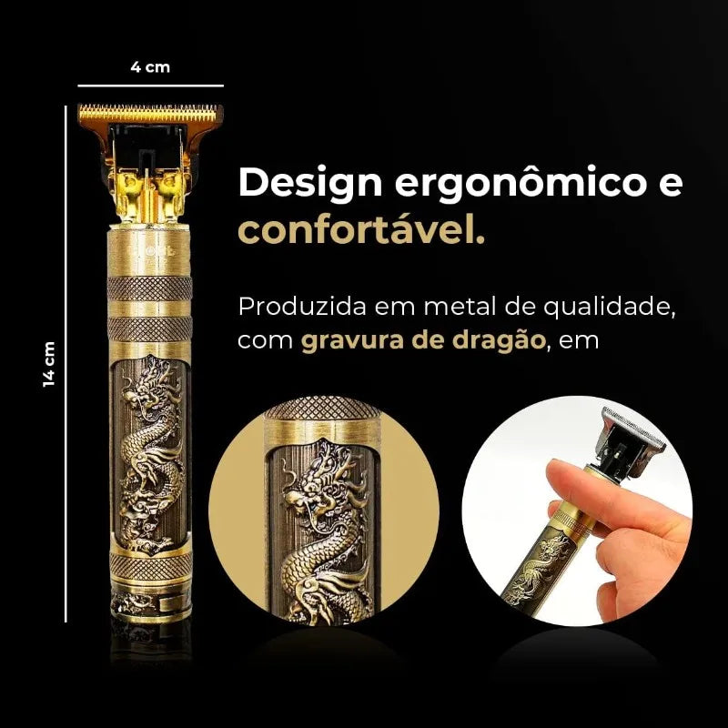 Máquina De Cortar Cabelo Acabamento Profissional - Sem Fio