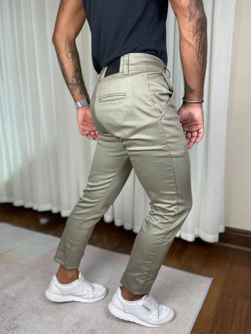 Men's Pocket Knife Skinny Sport Pants