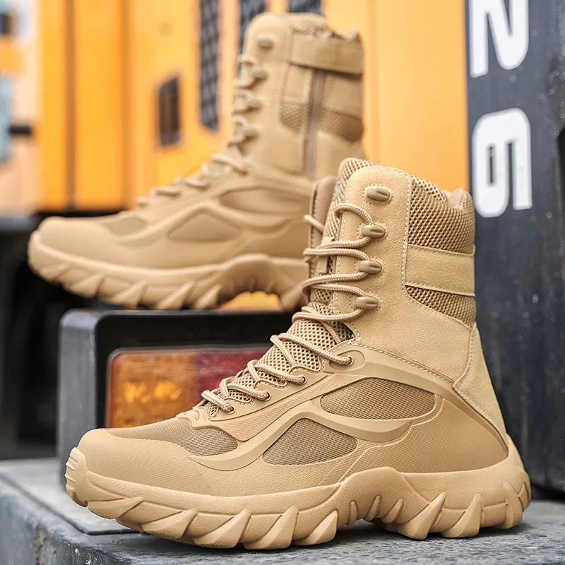 Bota Militar Tática Masculina Qawal