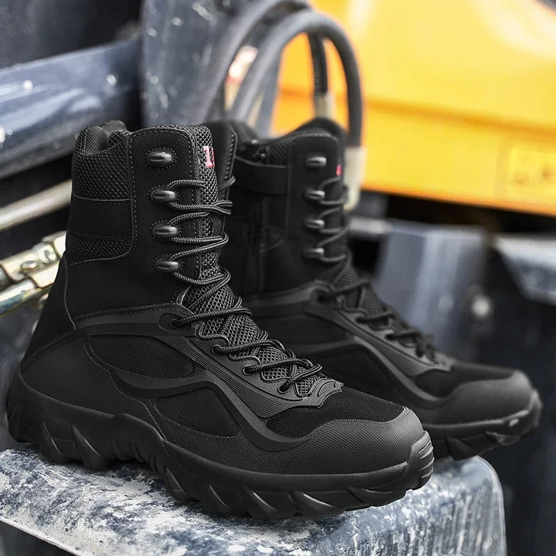 Bota Militar Tática Masculina Qawal