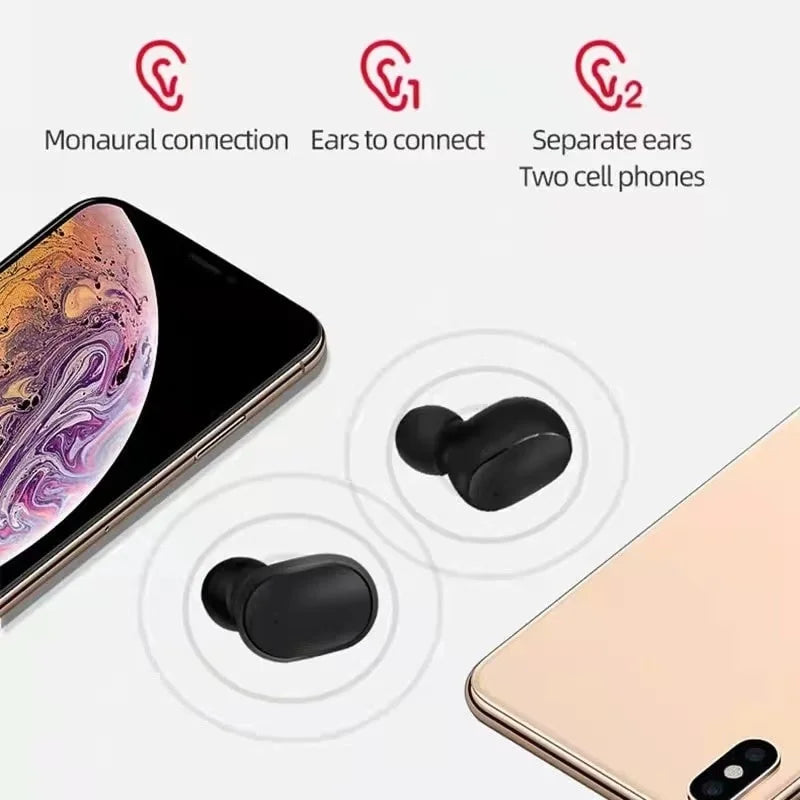 Fone de Ouvido AirDots Wireless Earbuds Basic Bluetooth 5.0 TWS Xiaomi