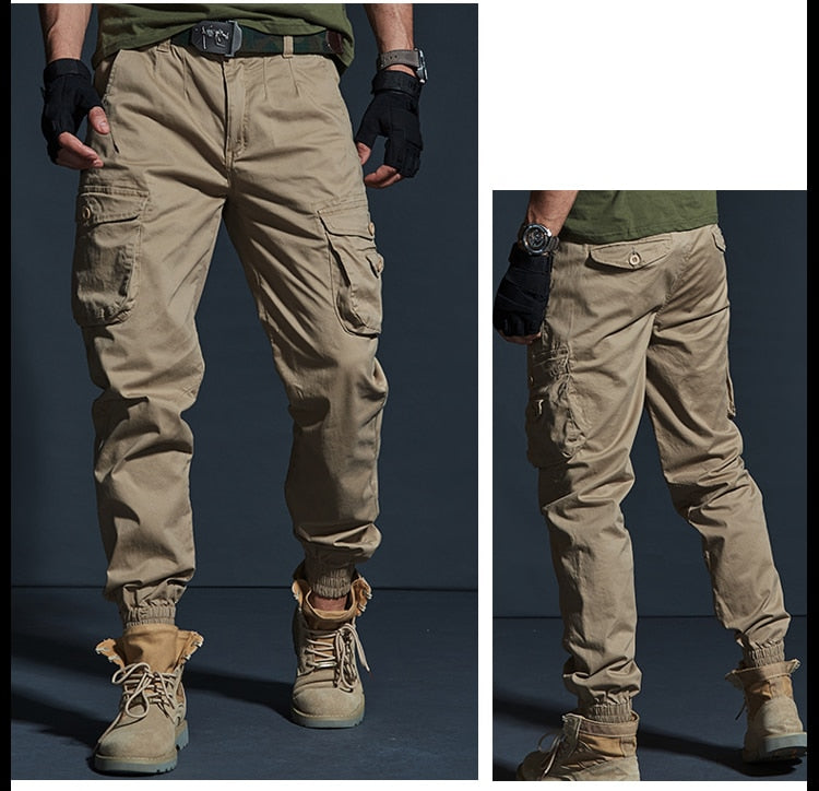 Calça Tática Militar - Multi-bolsos - Uso Casual e Trabalho - Alta Qualidade