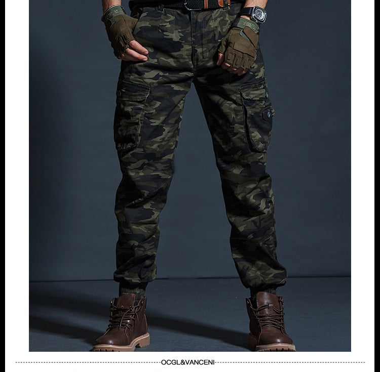 Calça Tática Militar - Multi-bolsos - Uso Casual e Trabalho - Alta Qualidade