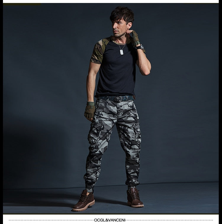 Calça Tática Militar - Multi-bolsos - Uso Casual e Trabalho - Alta Qualidade