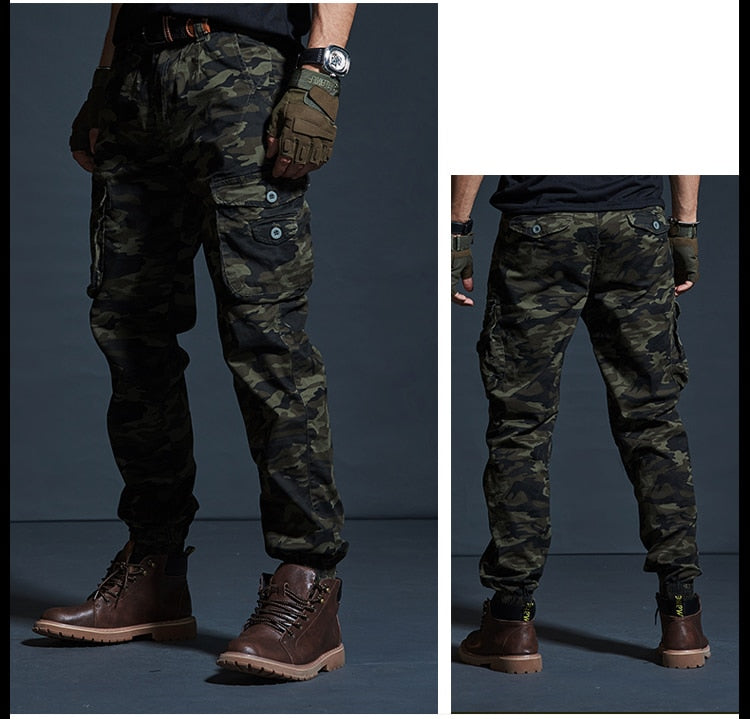 Calça Tática Militar - Multi-bolsos - Uso Casual e Trabalho - Alta Qualidade