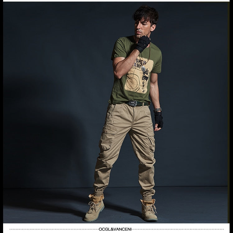 Calça Tática Militar - Multi-bolsos - Uso Casual e Trabalho - Alta Qualidade