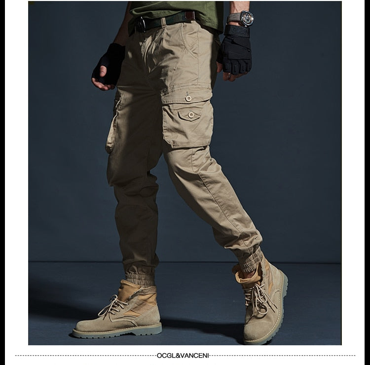 Calça Tática Militar - Multi-bolsos - Uso Casual e Trabalho - Alta Qualidade