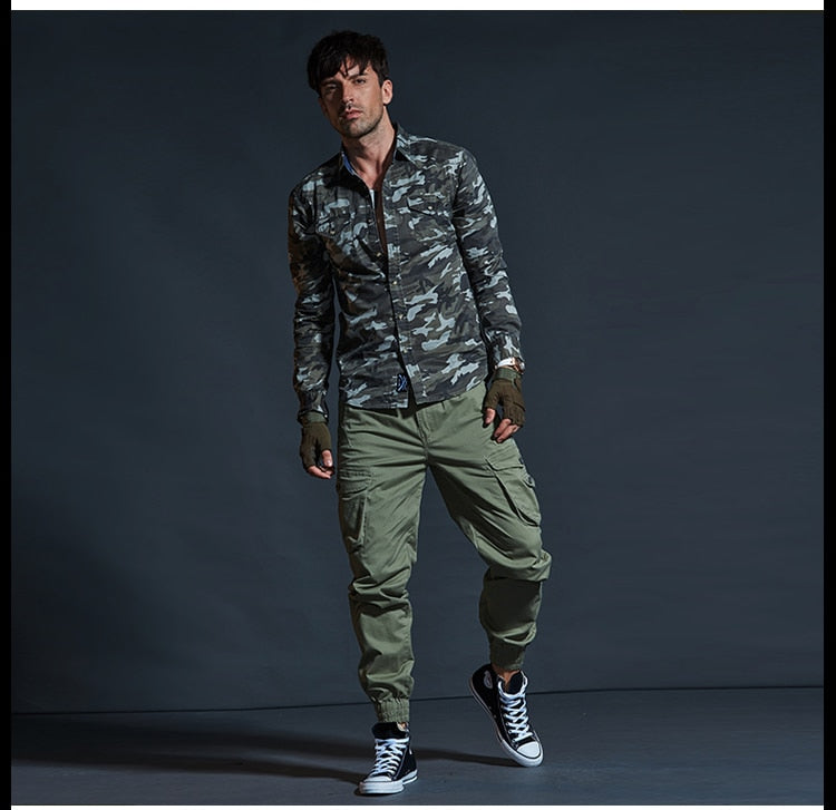 Calça Tática Militar - Multi-bolsos - Uso Casual e Trabalho - Alta Qualidade