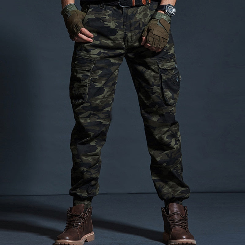 Calça Tática Militar - Multi-bolsos - Uso Casual e Trabalho - Alta Qualidade