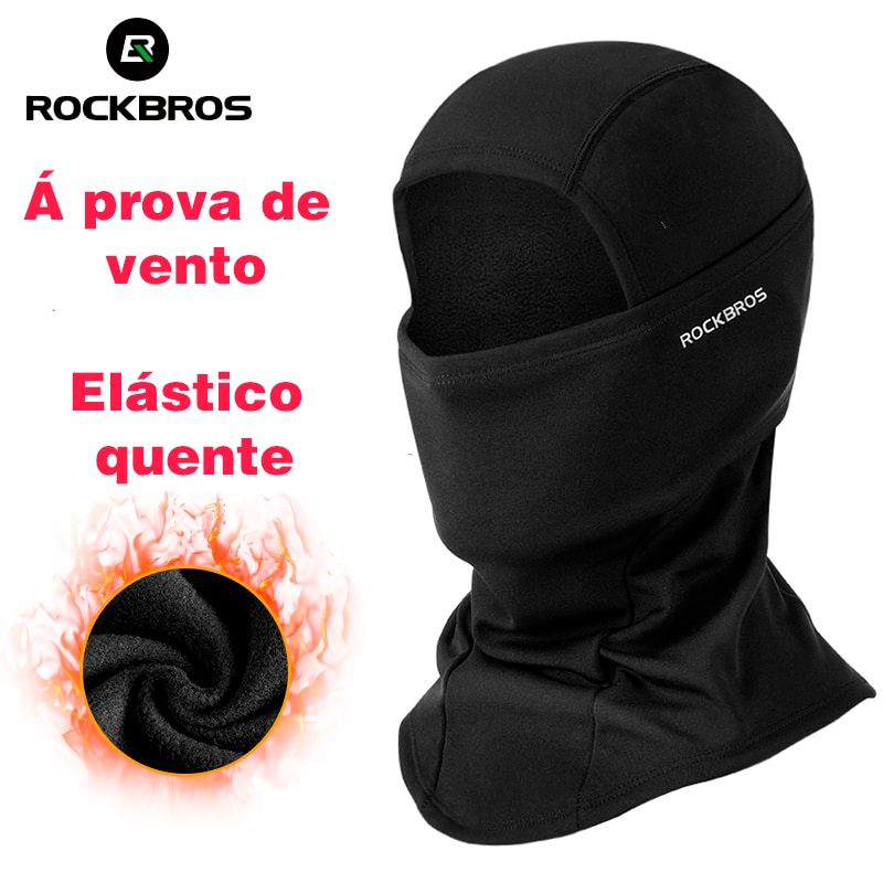 ROCKBROS  Balacrava Touca Ninja 6 Em 1 Respirável