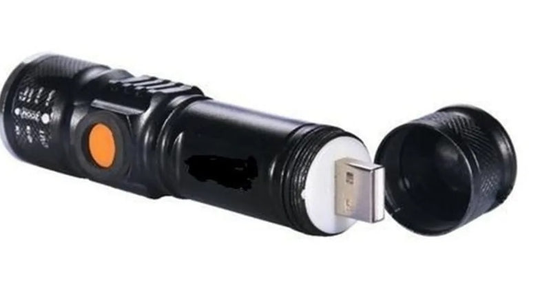 Mini Lanterna USB Profissional